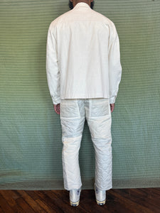 Patch work diamond quilted pants (off-white) 1 of 1