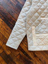 Patch work diamond quilted jacket (off-white) 1 of 1