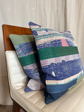 vintage textile pillow set