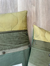 patch work military pillow set