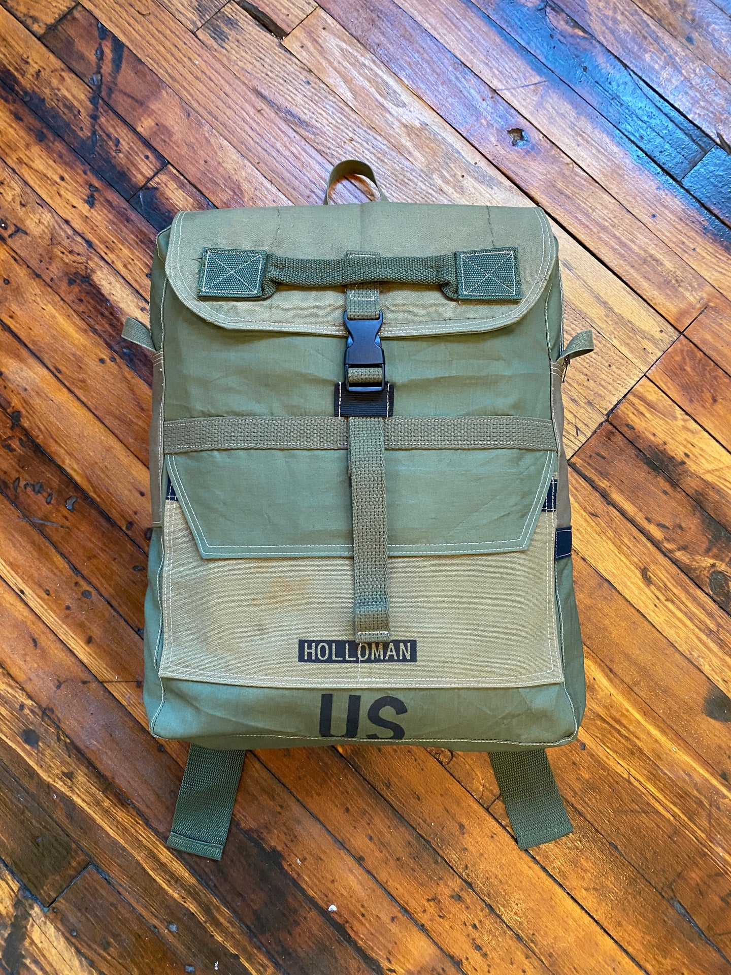 Hand made US back pack 1 of 1