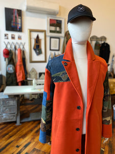 Orange top coat 1 of 1