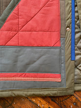 Patch work padded coach jacket 1 of 1