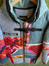 Hooded patchwork floral jacket 1 of 1