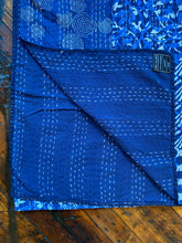 blue 1 / blue 2  patchwork izar