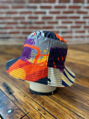 ENERGY abstract art reversible bucket hat 1 of 1