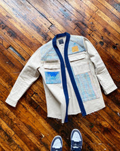 Vintage patched throw  jacket 1 of 1