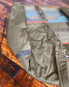 Patch work padded coach jacket 1 of 1