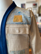 Vintage patched throw  jacket 1 of 1