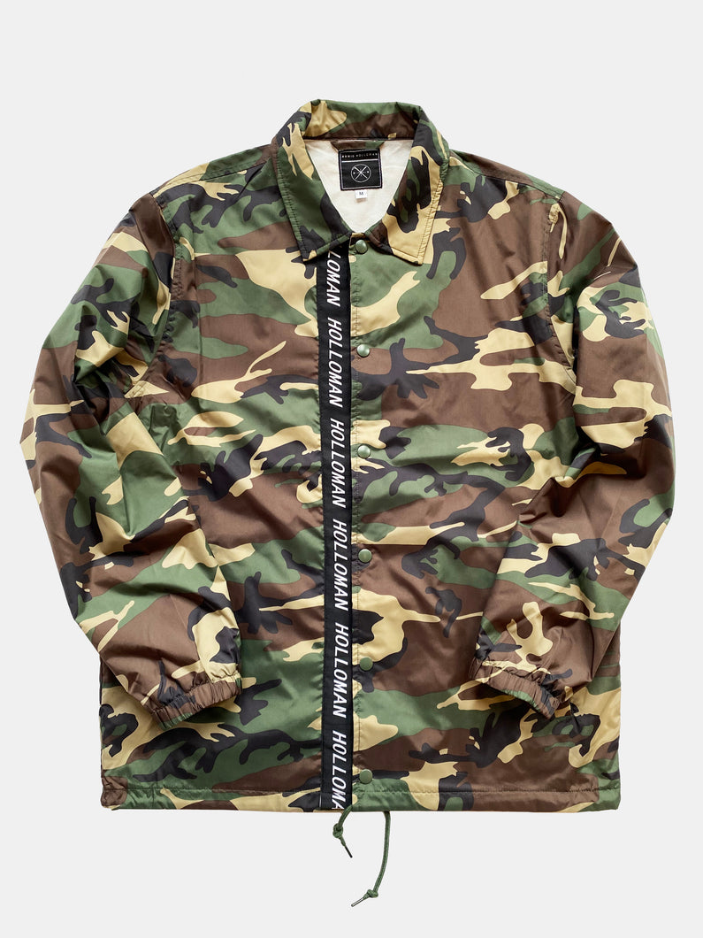 Camo Holloman coach jacket