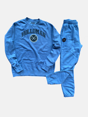 Athletic Holloman ash blue / black sweatsuit