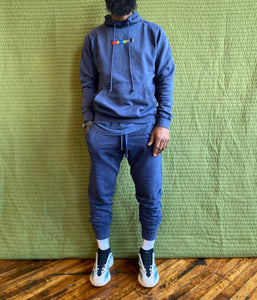 ash navy sweat pants
