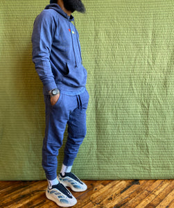 ash navy sweat pants