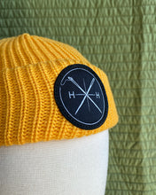 Logo patch watch cap