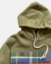 patch work front  hoody